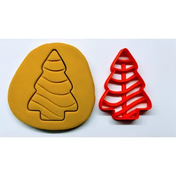 Vánoční dekorace Vánoční stromek #7 vykrajovátko