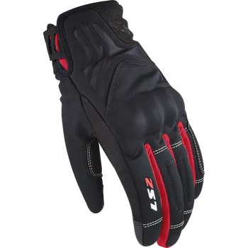 Moto rukavice LS2 JET 2 LADY GLOVES BLACK RED L
