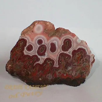 Přírodní kámen Achát z Maroka 110x90xmm