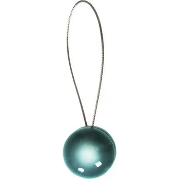 Příslušenství pro záclonu a závěs Magnetická spona na závěsy Pearls modrá 1 ks