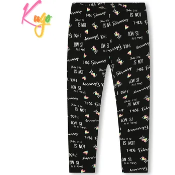 Dívčí legíny Kugo dívčí zateplené legíny (JI9566) Barva: Černá, Velikost: 164