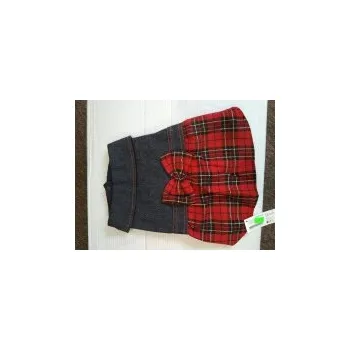 Džínové šaty Carola pro psí slečny – 25 cm