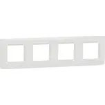 SCHNEIDER ELECTRIC UNICA STUDIO OUTLINE Rámeček čtyřnásobný, bílá