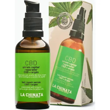 Vlasová regenerace LA CHINATA Arganové Sérum na Obnovu Vlasů + CBD
