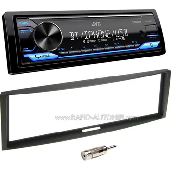 Auto Hi-Fi Autorádio RENAULT Clio 2005-2009 JVC KD-X382BT Bluetooth s instalační sadou