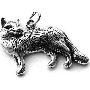 Šperk Stříbrný přívěsek liška - P417 (Stříbrný přívěsek lišky)