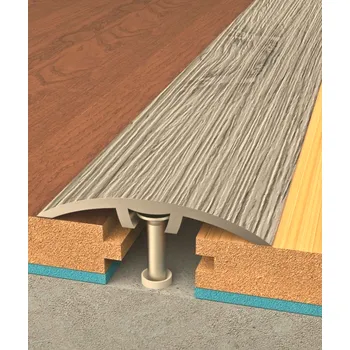 přechodová lišta Přechodová lišta Borovice šedá č. 36, š. 30 mm, dl. 0,9 m