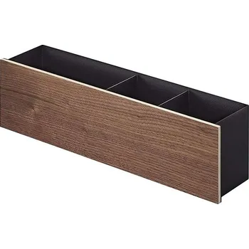Yamazaki Multifunkční stojánek Rin 5168, kov/dřevo, š.45 cm, černý
