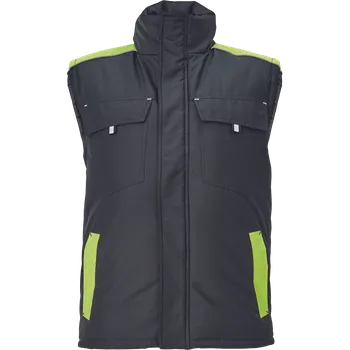 pracovní vesta Červa | CERVA MAX VIVO vesta - 3XL / černá/žlutá