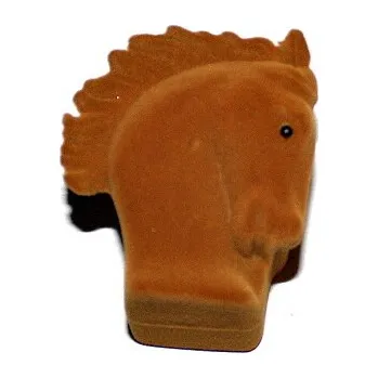 Dárková krabička Dárková krabička kůň - 2275 (Dárková sametová krabička hnědý kůň)