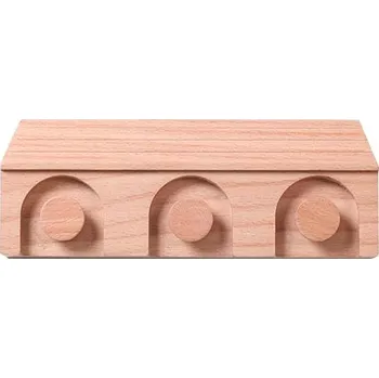 Věšák Pana Objects Town Hauss, š.16 cm, dřevo