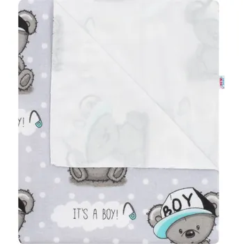Přebalovací podložka Nepromokavá flanelová podložka New Baby It's a boy (60 x 50 cm)