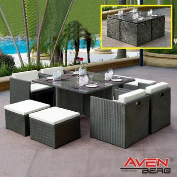 Avenberg Cavallino set zlatohnědý Zahradní sestava Avenberg Cavallino set zlatohnědý