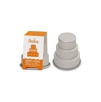 Forma na pečení Dortová forma - Mini dortík (3 patra) / Decora