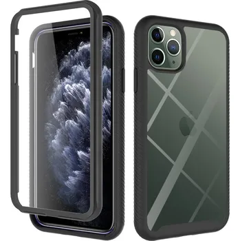 Pouzdro na mobilní telefon Pouzdro iPhone 11 Pro Max Techsuit - Defense360 Pro + ochrana obrazovky, černé