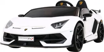 Dětské elektrovozidlo Dětské elektrické auto Lamborghini SVJ Drift bílé