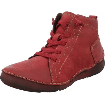 Dámská zimní obuv DÁMSKÉ KOTNÍKOVÉ BOTY JOSEF SEIBEL 59686 MI869400 ČERVENÁ Barva: Červená, Velikost: 36