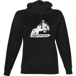 Dámská mikina s kapucí s potiskem Nothing can stop us II dámské