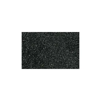 Pryž Mechová guma 20x30cm - Ocelová černá glitr