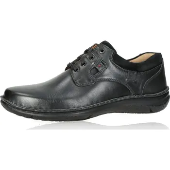 Pánské polobotky Josef Seibel pánské podzimní polobotky - černé - 43390-BLK