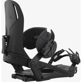 Vázání na snowboard UNION vázání - Charger Black (BLACK) velikost: M