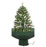 Sněžící vánoční stromek s deštníkovým…