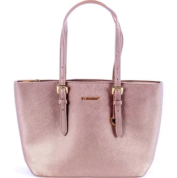 Kabelka David Jones Paris Středně velká kabelka na rameno David Jones CH21088A tmavěstříbrná