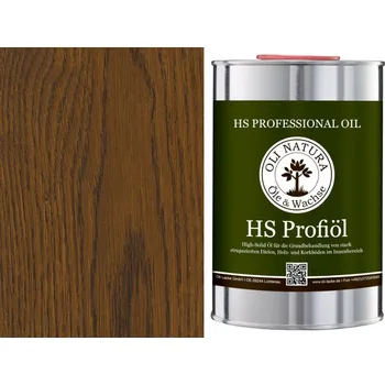 Olej na dřevo Oli-Natura HS PROFIÖL (Olej pro namáhané povrchy) nussbaum Balení: 20ml + dárek k objednávce nad 1000Kč