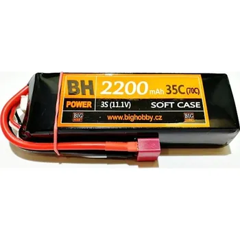 Li-pol baterie 2200 mAh 3S 35C (70C) BH Power