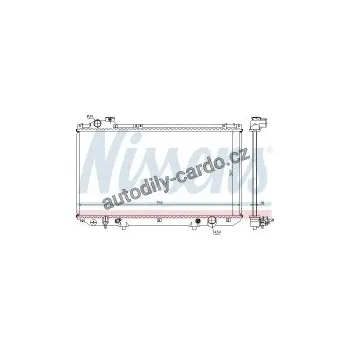 Chladič motoru Chladič motoru NISSENS 64759