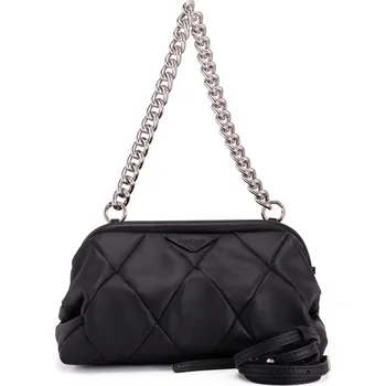 Kabelka Gianni Conti dámská crossbody kožená černá 5090317 black