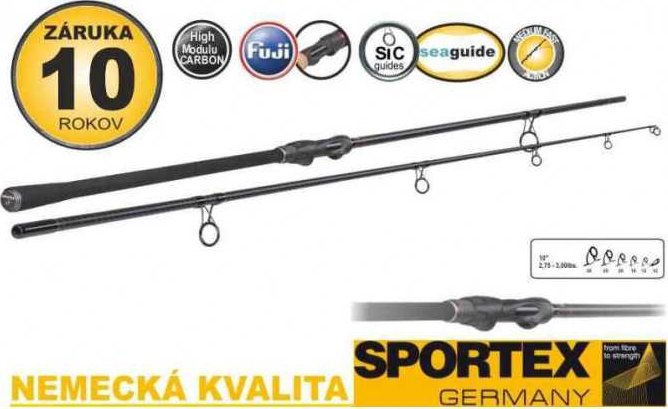 VÝPRODEJ Kaprové pruty SPORTEX Invictus Boat 300cm, 2 díl 2.75lbs SPORTEX 187-150310