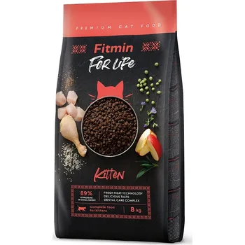 Krmivo pro kočku NEW Fitmin Cat For Life Kitten 2x8kg+myška