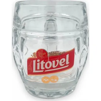 Krakonoš Skleněný džbán buclák 0,5l Litovel