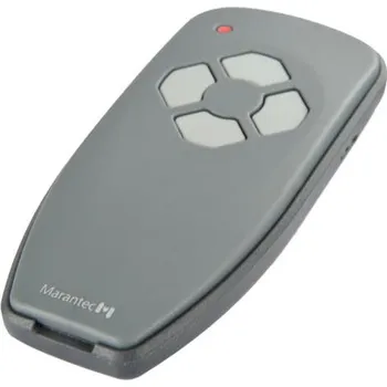 Dálkový ovladač vrat Marantec Digital 384 868,3 MHz černý