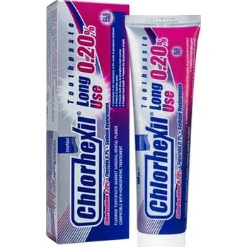 Dentální hygiena Chlorhexil 0,20 Long Use zubní pasta 100 ml - Zubní pasta Chlorhexil 0,20 určená k léčbě zánětu dásní a parodontoźy.
