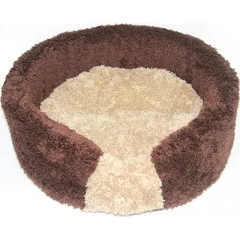 Pelíšek pro psa Marysa pelíšek hnědá/béžová - DE LUXE