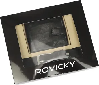 Opasek Rovicky ZR-06-125 dárková pánská sada kožený opasek a peněženka