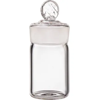 Váženka, odvažovačka se zabroušeným víčkem, Objem [ml]: 19, Průměr [mm]: 30, Výška [mm]: 50