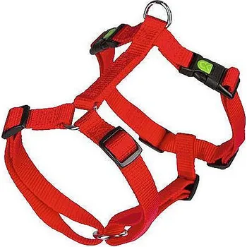 Postroj pro psa Postroj na psa, červený velikost: 40 - 57 cm