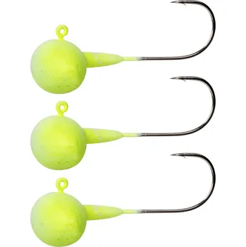 Umělá nástraha Jigová hlava Spro Football YW 3ks Hmotnost: 18g