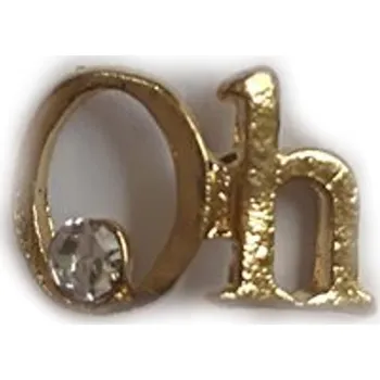 Mini bižuterie na nehty - "Oh"