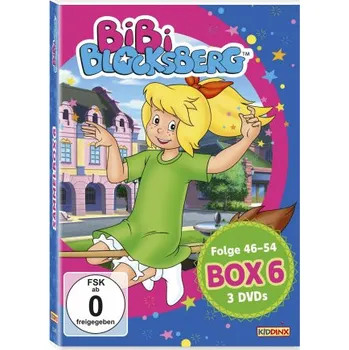 DVD film Bibi Blocksberg - DVD Sammelbox 6 (Folgen 46-54) (EN)