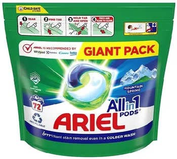 Tableta na praní Ariel All in 1 Pods Mountain Spring