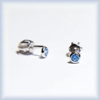 Náušnice bílé zlato