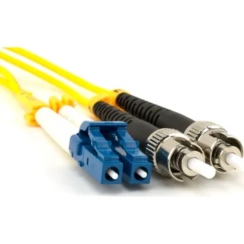 Síťový kabel OEM Optický patchkabel duplexní, LC-ST 9/125um SM, 2m, OS2 1041