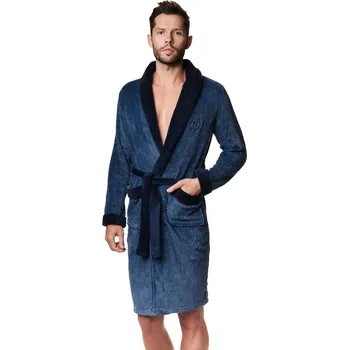 Pánský župan Pánský župan Henderson 39392 Mites XL Modrá