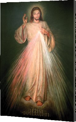 Obraz božího milosrdenství - plátno - 03 (70x100)