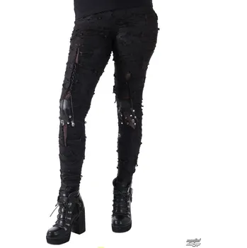 Dámské kalhoty kalhoty dámské (legíny) Devil Fashion - Gothic Radella - XS