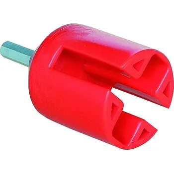 Ohradník Montážní hlavice červená